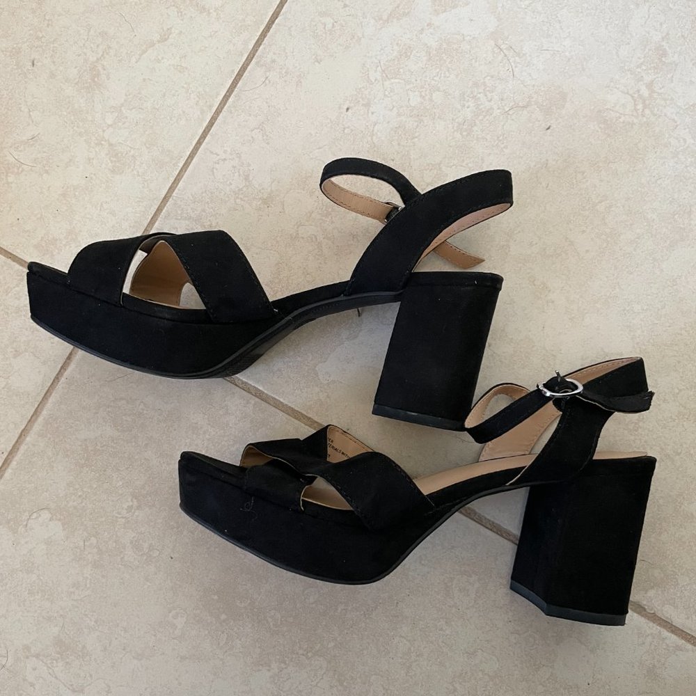 2 Pairs of Black Heels (Bundle)